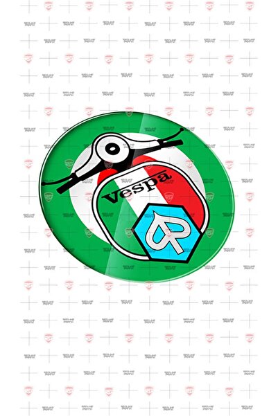 Redline Grafik Vespa Sprint GTS GTV LX PX GS SS 50 125 150 200 300 300ie 3D S...