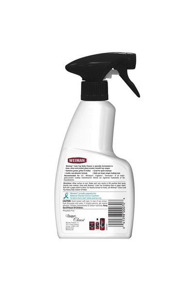 Weiman Apple Scented Non-Abrasive Cooktop Cleaner Spray 355ml