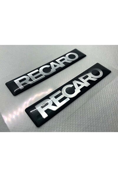 Redline Grafik RECARO 3D STICKER 2 ADET