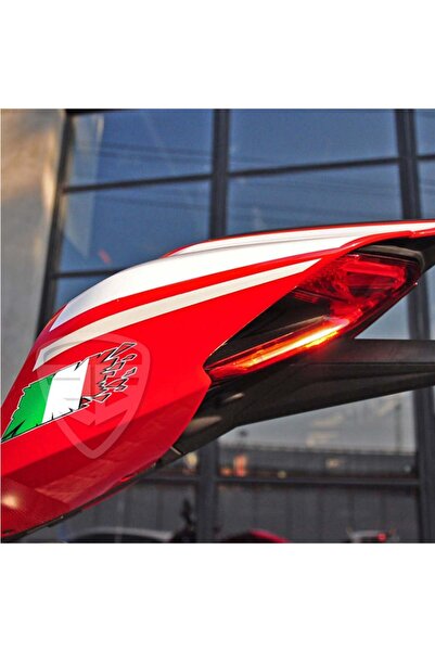 Redline Grafik Vespa GTS GTV Ducati Aprilia MV Triumph motosiklet tankı İtaly...