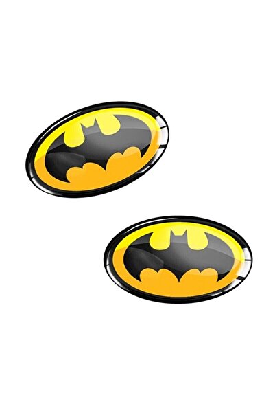 Redline Grafik BATMAN LOGO 3D STICKER 2 ADET