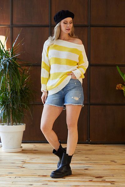 Hotfashion Boat Neck Knitwear Sweater