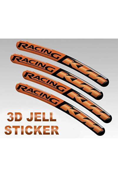 Redline Grafik KTM Özel 3D Jant Şerit 16 adet