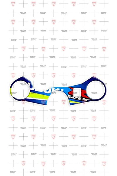 Redline Grafik SUZUKI GSX-R 600-750 2006-2016 P-GSXR SARI MAVİ GİDON PAD