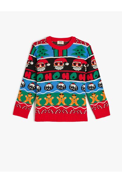 Koton Multi Color Boy's Sweater 5Wkb90011Tt