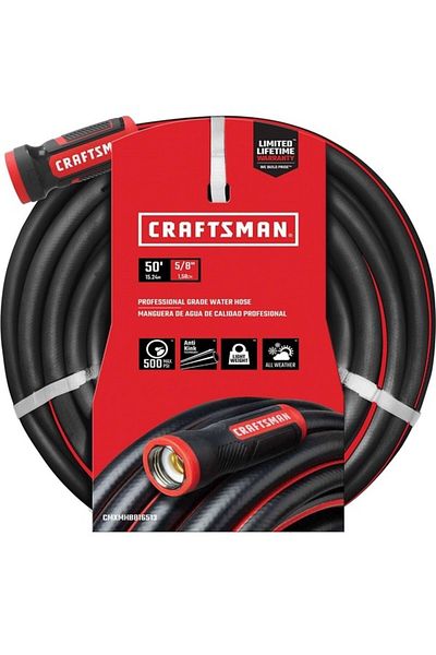 CraftSman Heavy Duty Professional Grade Garden Hose 50ft 7016234