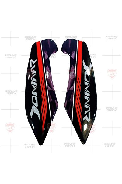 Redline Grafik Bajaj Dominar 400 Yan Pad