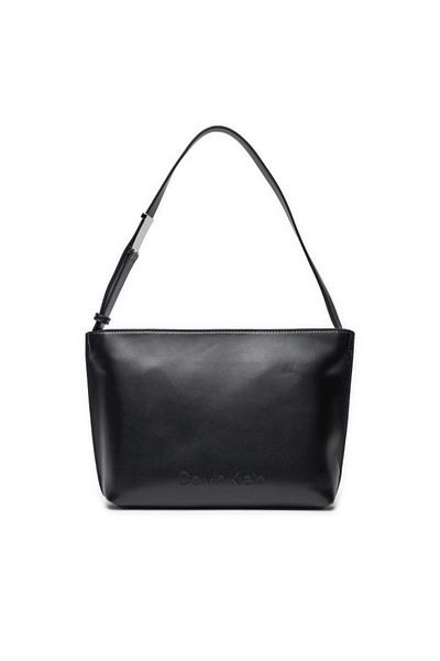 Calvin Klein Geantă tote cu logo brodat mediu