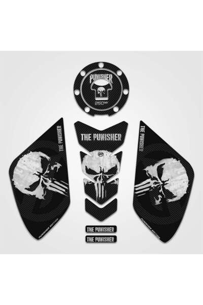 Redline Grafik Cf moto 250 NK Punisher Full Tank Pad Set