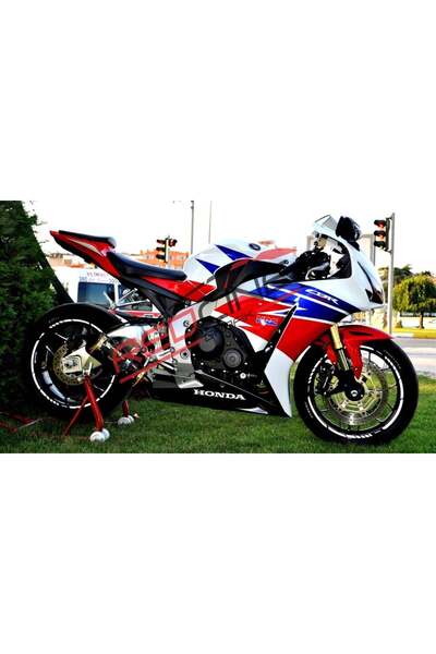 Redline Grafik REFLEKTİF BEYAZ KESİKLİ JANT ŞERİDİ