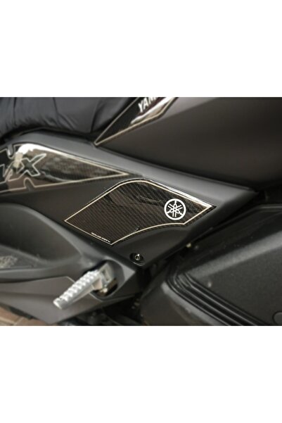 Redline Grafik Yamaha Xmax 2018-2021 Karbon desen Yan Artçı Pad