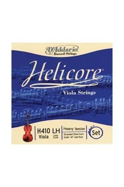 Daddario H410Lh Viola String Set, Helıcore, Long Scale, Heavy Tensio Viola String Set Helicorelong Hvy