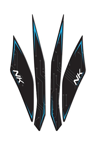 Redline Grafik CFMOTO 2023 250 nk mavi kafa grenaj pad