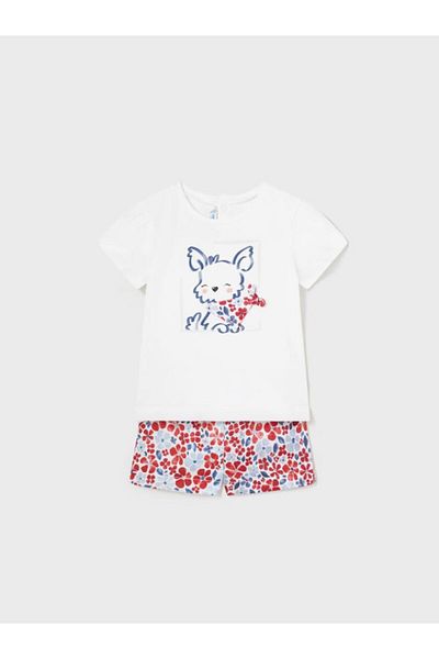 MAYORAL Baby Girl T-Shirt Shorts Set Set of 2 1234