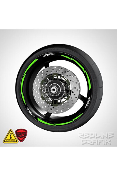 Redline Grafik Arora Yazılı Yeşil Jant Şeridi Redlinegrafik