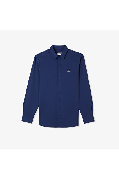 Lacoste Erkek Regular Fit Lacivert Gömlek