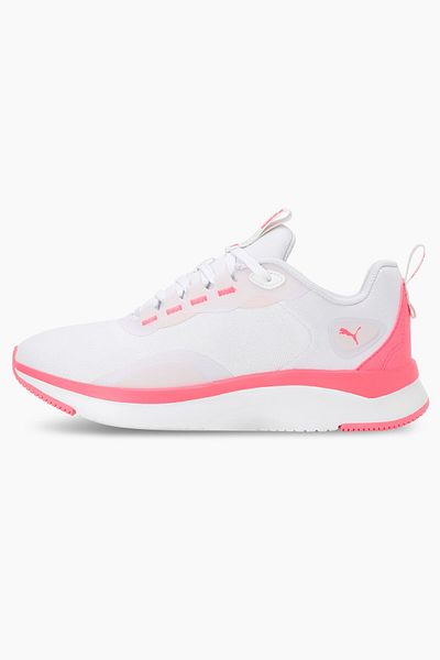 Puma Softride Orla-Puma White-High-Sun-Show-Pink-Feather Grey
