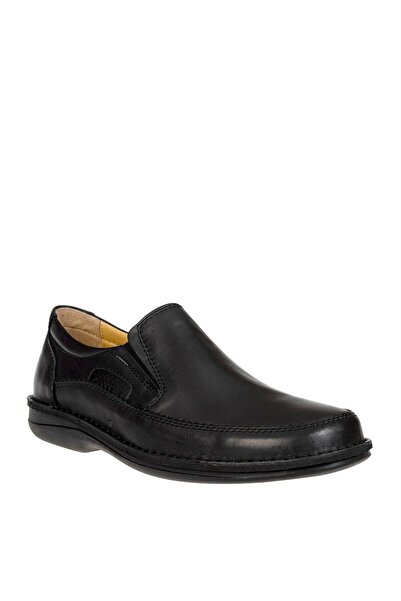 Dr.Flexer 816612 Hakiki Deri Erkek Comfort Ayakkabı Siyah