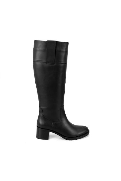 Desa Women's Black Leather Boots