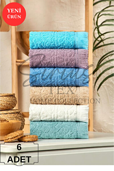 siriustex منشفة وجه قطنية مقاس 30 × 50 6 ألوان، منشفة مطبخ، قماش للتجفيف