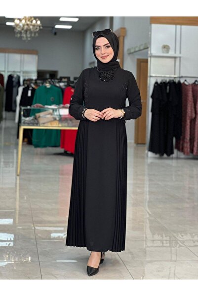 Zümra Tesettür Moda Zümra Elbise Siyah