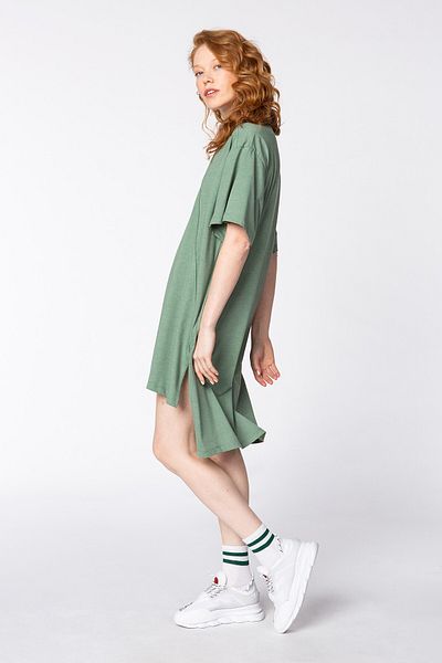 Vigoss Jeans Vigoss Sport Women's Printed Combed Cotton Dress Vs1223-03536