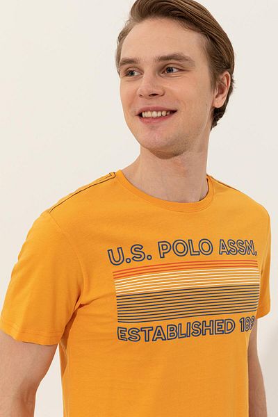 U.S. Polo Assn. Printed Crew Neck Regular Fit T-shirt