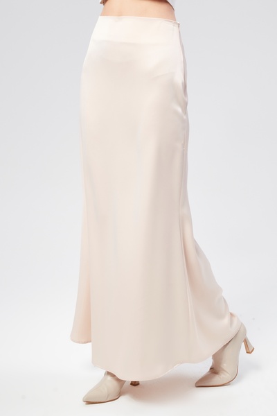 Bolivente Women's Midi Satin Skirt