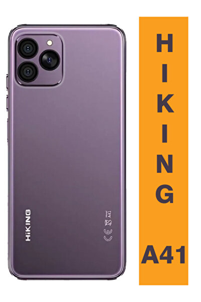 HİKİNG A41 Uyumlu Kılıf Tam Şeffaf Silikon Arka Kapak