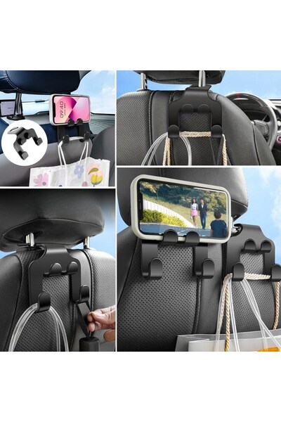 Roichil Araç Koltuk Arkasına Takılabilen Çanta,Poşet Askılıklı