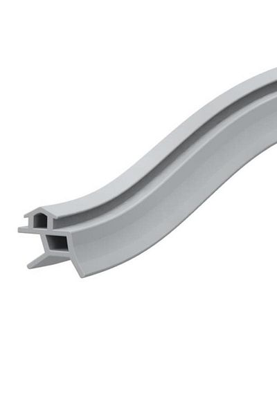 CONTACALL 7mm Gray Pvc Door-Window Change Gasket - Insulation Wick, 10 Meters