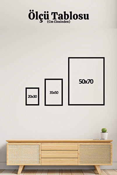 Hagen Çerçeveli Ahşap Tablo Kahve Köşesi Modern Tablo 3lü Set Manzara Tabloları Büyük Salon Tablosu Seti