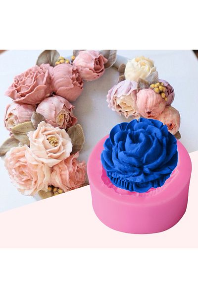 Choice 1PC Cake decorating tools 3D Rose Flower Silicone Mold Fondant Gift Decorating Chocolate Cookie S...