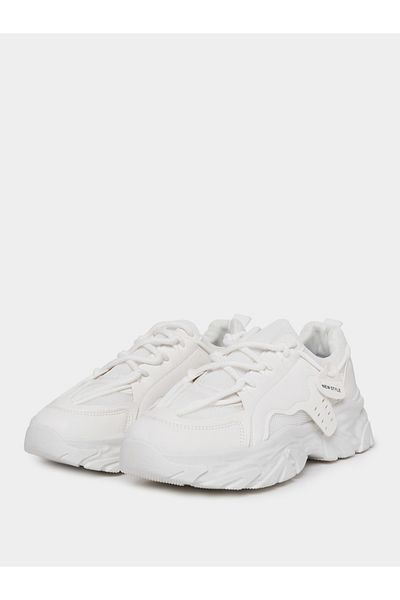 Styli Lace Up Closure Chunky Sneakers