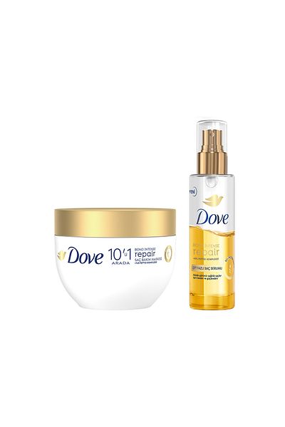 Dove 10 in 1 Hair Care Mask and Serum 265ml + 80ml