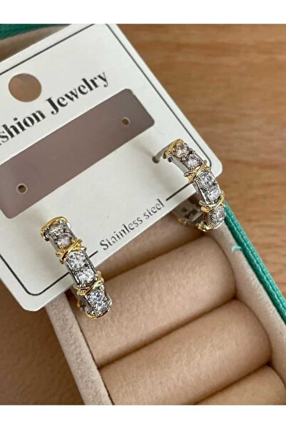 SELDA ALMİRA DÜNYAM المرأة الصلب الفضة اللون X نموذج 1st الصف الزركون حجر Vip...