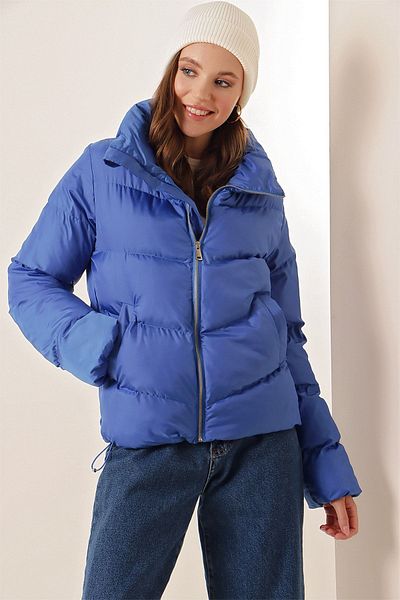 Bigdart 5205 Pufferjacke mit Stehkragen und Reißverschluss – Saks