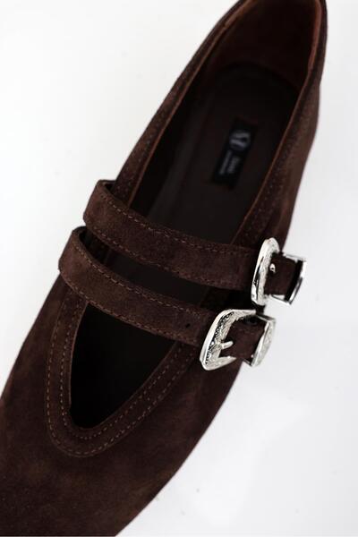 5in1Canpolat Καφέ Western Ballerina Ballet 24303