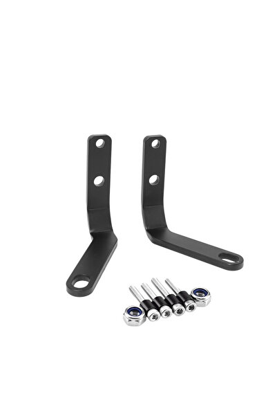 Choice ملحقات حامل مرآة الرؤية الخلفية الجانبية لمقود الدراجة النارية باللون ...