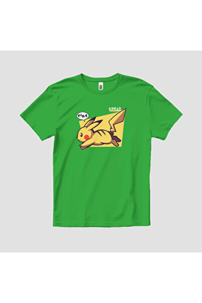 Built By Crazy Pikachu Pika unisex dečija majica