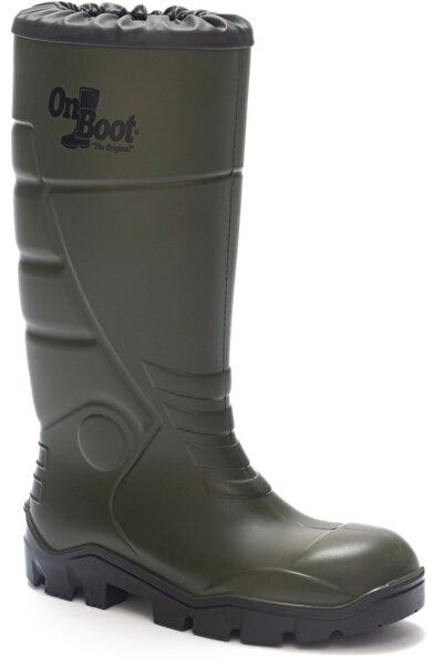 ON BOOT Onboot Uzun Büzgülü Soğuk Geçirmez, Su Geçirmez Kaymaz Tabanlı Iş Av Çizmesi 1008