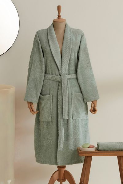 Karaca Home Elroy Γυναικείο Σετ Μπουρνούζι Sage S-M Sage