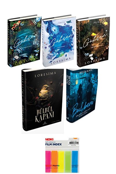 Ephesus Yayınları Bülbül Kapanı VE Gökçen set Beni Bul beyza alkoç 5 kitap ci...