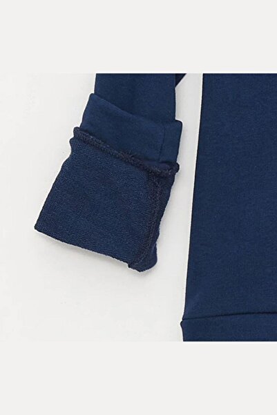 Chandraswear Girl's Sweatshirt Printed Navy Blue- Miranda