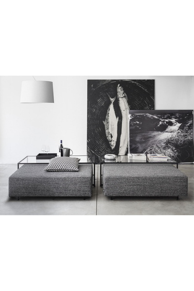 SCY Seicare Puflu Cam Tabla Metal Ayak Sehpa Çok Amaçlı Puflu Orta Masa Dekor...