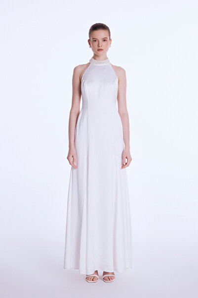 adL Night Zoom Sırtı Dekolteli Elbise