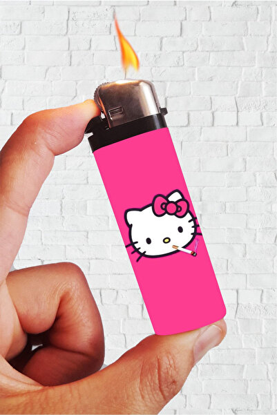 SARANG Çakmak Hello Kitty Keş Baskılı Full Kaplamalı Gazlı Çakmak