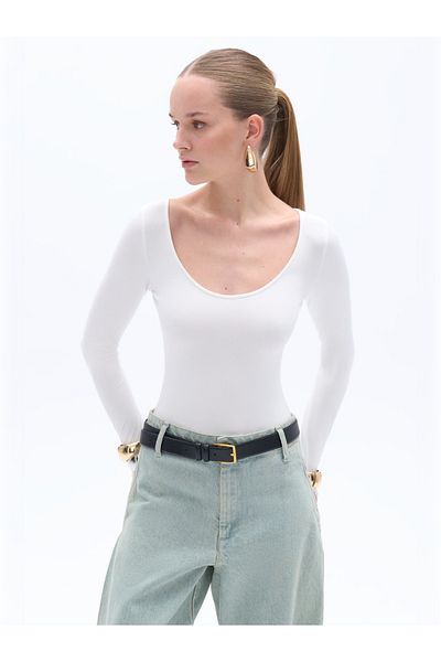 Nocturne Crew Neck Bodysuit