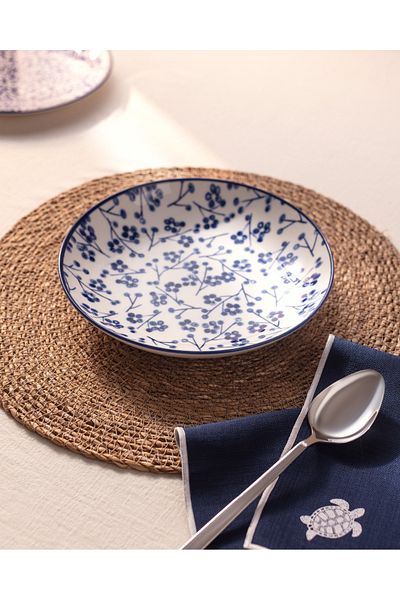 Madame Coco 21 cm Rêve Bleu Ange Dinner Plate