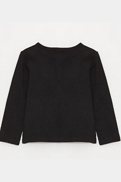 Chandraswear Boy's Sweatshirt Black - Waffle